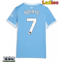 Manchester City Iliman Ndiaye #7 Replica Home Shirt Ladies 2026-27 Short Sleeve